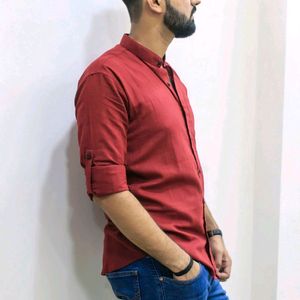 Rakhi Sale💥Maroon Shirt 🔥