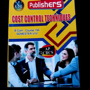 Cost Control Book