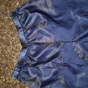 Traditional Blue Palazzo Pant