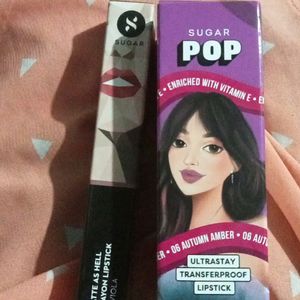 Combo Of Sugar Pop Lipstick And Crayon