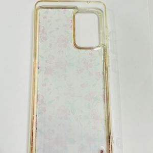 Samsung Galaxy A52 Pink Shimmer Water Cover