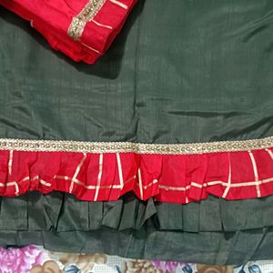 New Trendy Border Work With Unstitched Blouse Sare