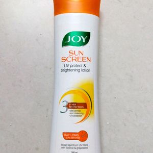 JOY SUNSCREEN/ SUN CREAM. NOT USED MUCH.