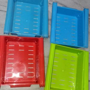 Set Of 4 Fridge Trays