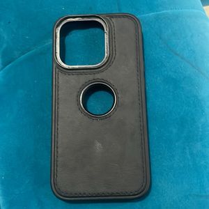 Phone 14 Pro Leather Cover