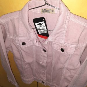 Pink Denim Jacket