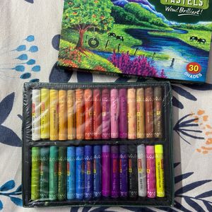 Combo Of 10- Crayons, Pencil And Clay