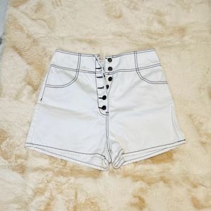 Bestfriend White Shorts