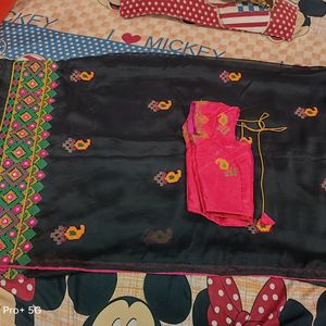 Embroidery Saree