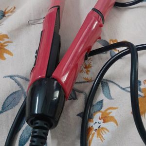 2in 1 Hair Straightener And Curler