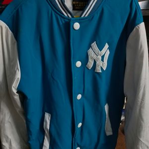 Men Versity Jacket (Blue)