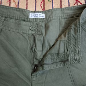 Olive Cargo Pants