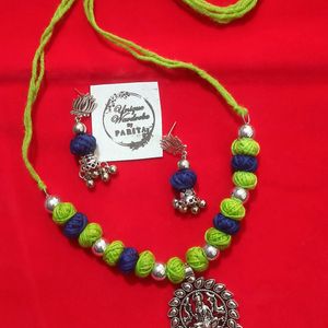 Green And Blue Necklace