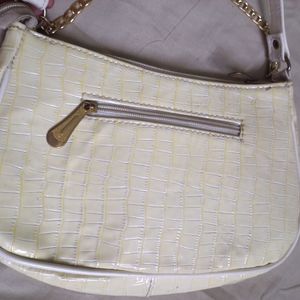 Chain Baguette Shoulder Bag