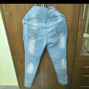 Combo Cargo And High Waist Jeans