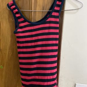 Amazing Red Striped Top