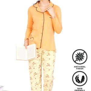 Zivame Knit Cotton Pyjama Set