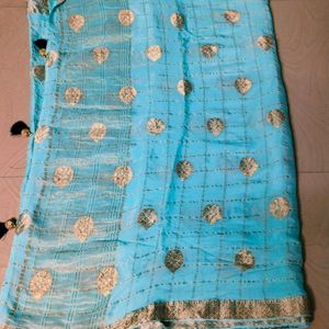 Georgette Silk Pure Gadwal Saree