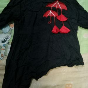 Stylish Black Top For Girls.