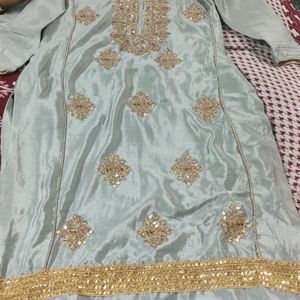 Plazo Suit With Dupatta