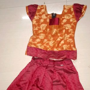 Pattupavada& Blouse