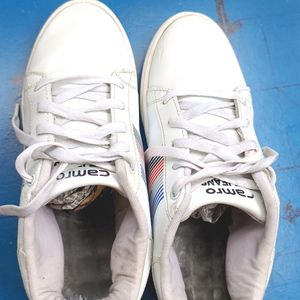 White Branded Shoes For Men And Women