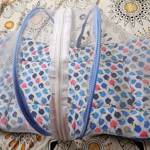 Baby Bedding Set With Mosquito Net,Pillow, Carrier