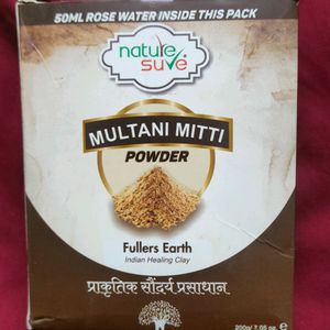 Nature Sure Multani Mitti & Rose Water combo