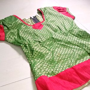 Pattupavada& Blouse