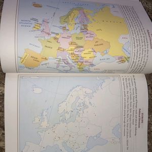 NEW Atlas And Map Practice Book (History And Geography)