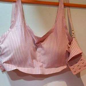 Striped Padded Bra