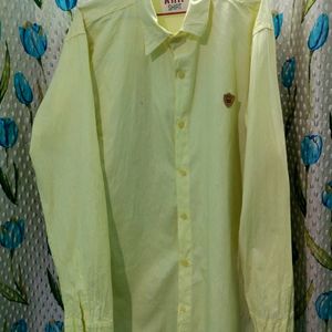 Unisex Shirt ( XL ) 👕 Lime Green / Light Yellow