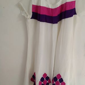 It's Beautiful White Kurta Xl Size