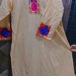 Rajhtane Suit. Size Xxl. And  Color Full Dupatta