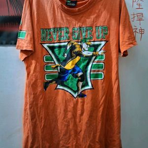 John Cena [NEVER GIVE UP] [M] T-shirt WWE