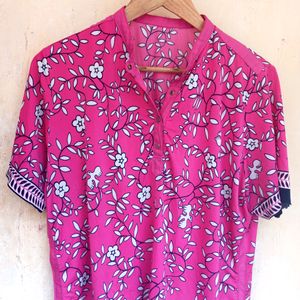 Floral Pink Top (Women)