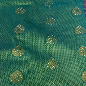 New Pattu Saree With Tag