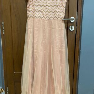 Light Pink Net Dress