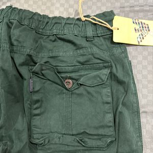 Dark Green Cargo Pant