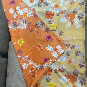 DUAL FLOWER PRINT BEDSHEET