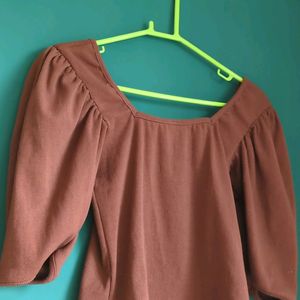 Street Style Store Brown Top