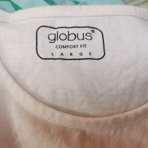 Globus White T-shirt