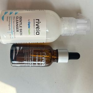 Combo of Face cleanser and Serum