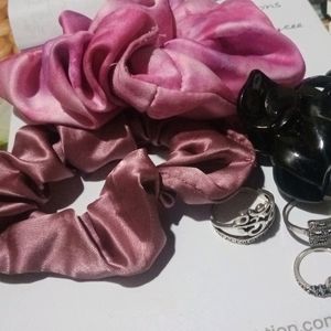 Scrunchies, Rings , Hair Accessory