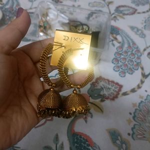 Combo Of Golden Earrings