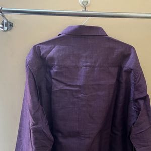 Men Purple Shirt