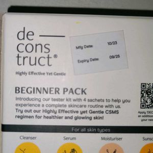 DECONSTRUCT Beginner skincare Kit