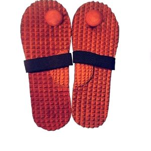 Indian Khadau Slipper Or Ancient Foot Reflexology