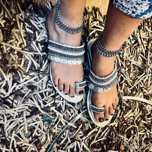 Oxidised Anklets ✨