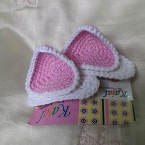 Kawaii Cat Ears Crochet Clip